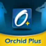 orchid plus android application logo